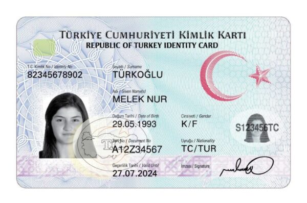 خرید آی دی کارت فیزیکی (کیملیک) کشور ترکیه